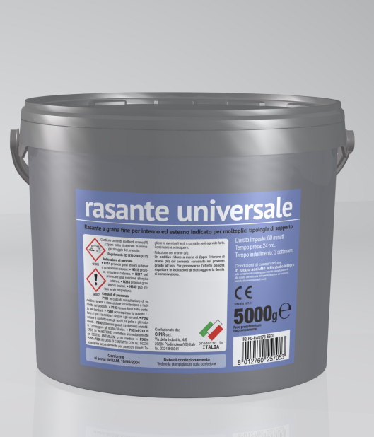 Rasante universale grigio in barattolo