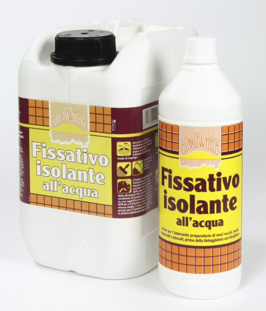 Fissativo isolante all’acqua