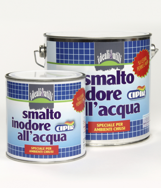 Smalto inodore all’acqua