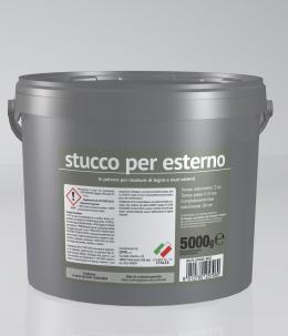 Stucco in polvere per esterno in barattolo