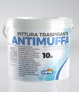 Pittura traspirante antimuffa