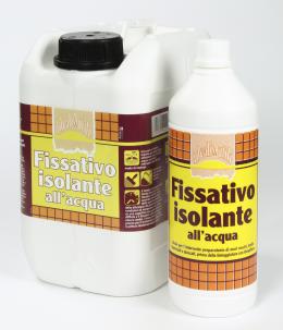 Fissativo isolante all&rsquo;acqua